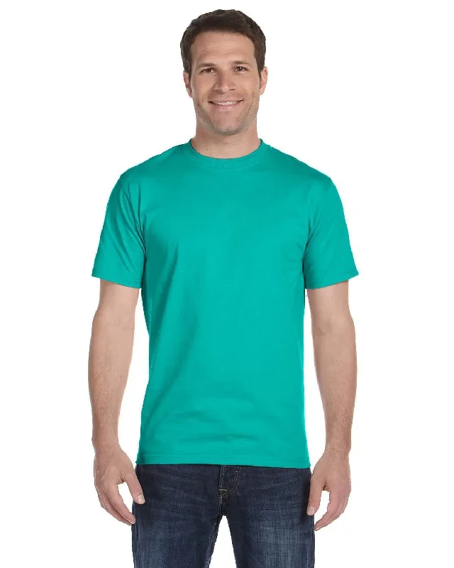 Gildan DryBlend 50/50 T-Shirt | Jade Dome Polka Dot Checkered Tartan