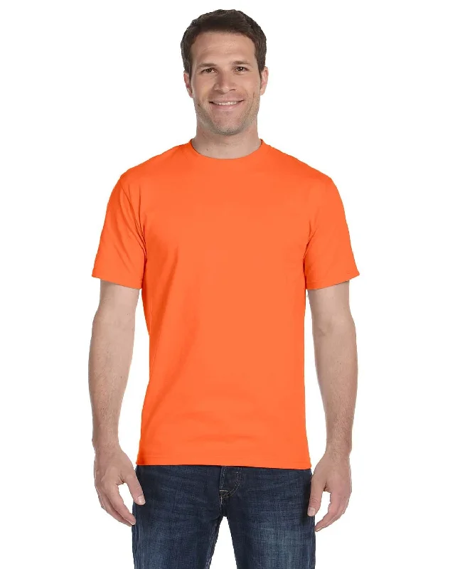 Gildan DryBlend 50/50 T-Shirt | Orange Lace Blend Ribbed Blend Corduroy Blend