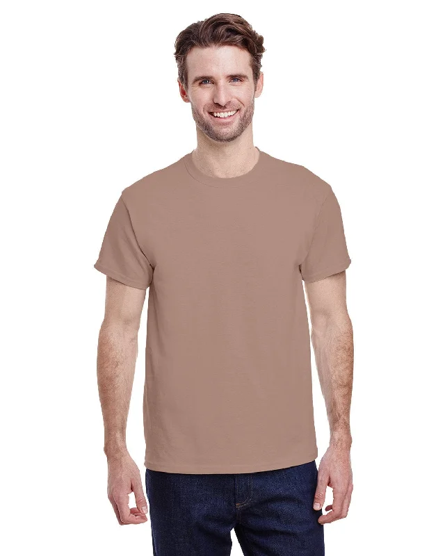 Gildan Heavy Cotton T-Shirt | Brown Savana Oversized T-Shirt Spandex breathable