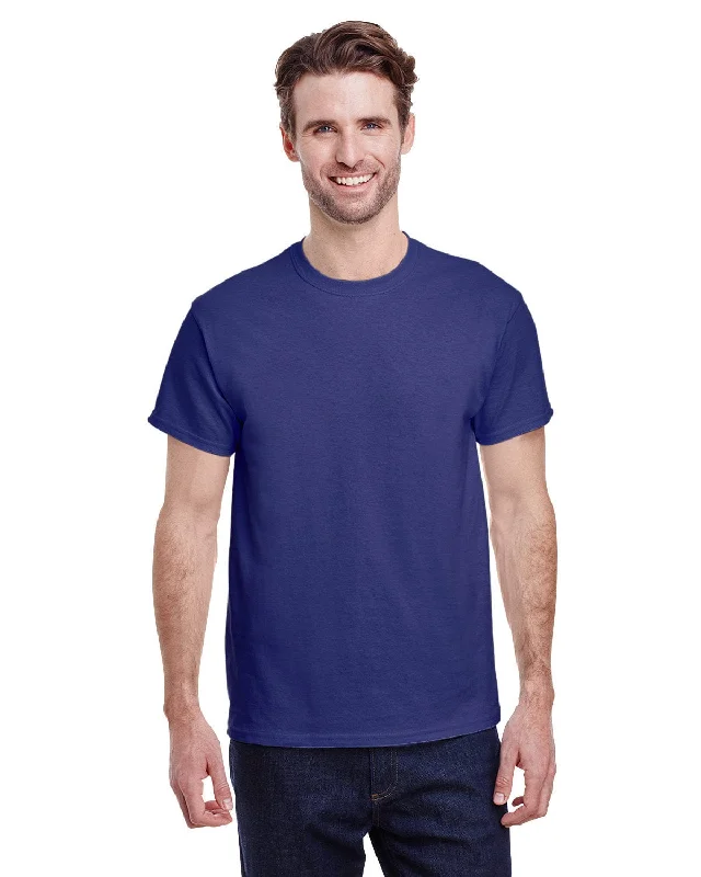 Gildan Heavy Cotton T-Shirt | Cobalt Front Pockets Side Pockets Patch Pockets