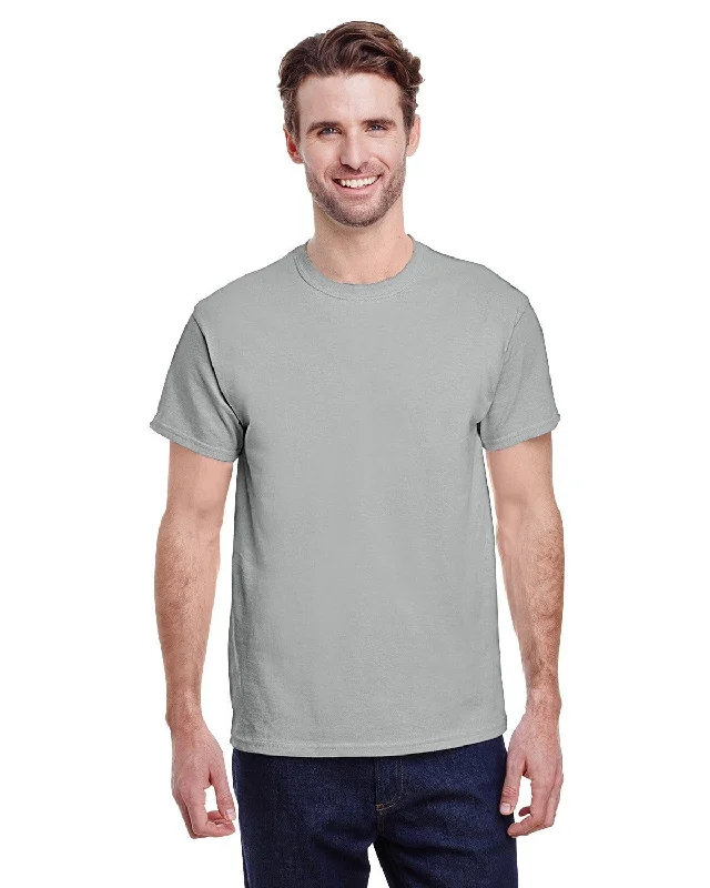 Gildan Heavy Cotton T-Shirt | Gravel Terry Blend Velvet Blend Canvas Blend