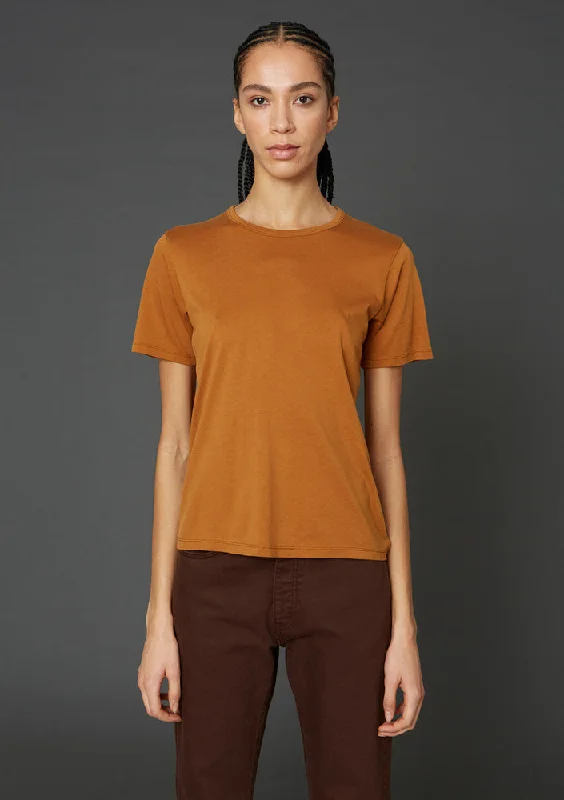 One Edit Tee - Amber Front Pockets Side Pockets Patch Pockets