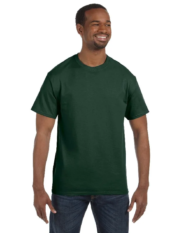 Jerzees Heavyweight 50/50 T-Shirt | Forest Green Cozy Warm Stylish