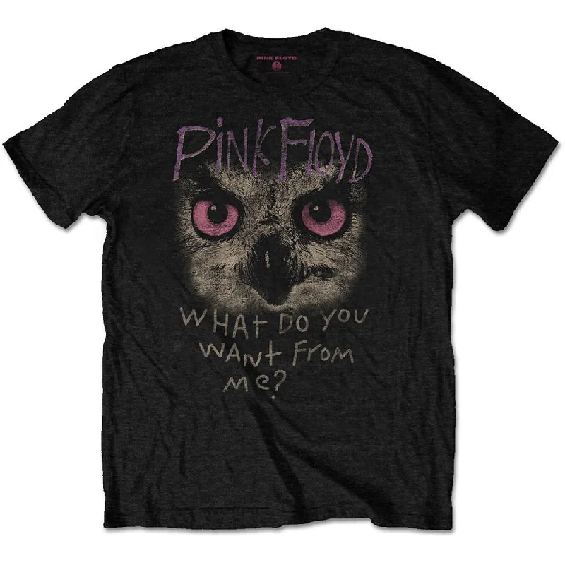 Pink Floyd T-Shirt: Owl - WDYWFM? Faux Fur Fabric Real Fur Fabric Shearling Fabric