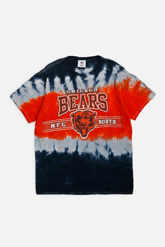 Vintage Chicago Bears NFL Tee - S Mesh Fabric Canvas Fabric Denim Fabric