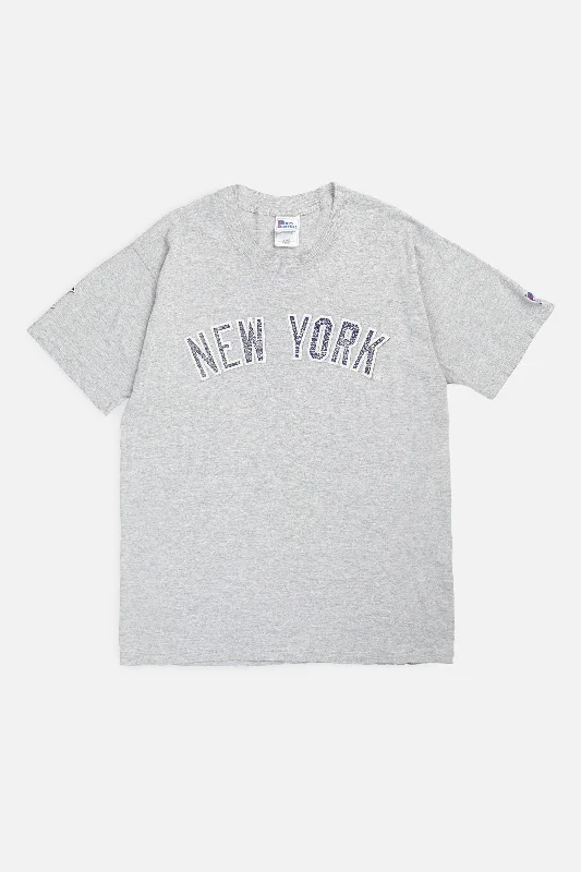 Vintage NY Yankees MLB Tee - L Layered Multi-layer Single Layer