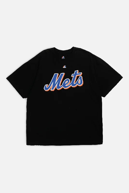 Vintage NY Mets MLB Tee - XXL Iron Safe Non-Iron Wrinkle Free