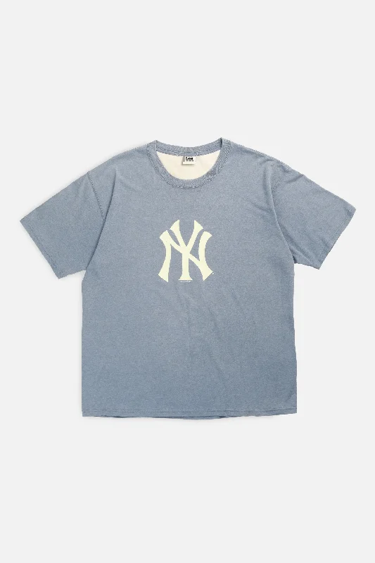 Vintage NY Yankees MLB Tee - XL Graphic Embroidered Appliqued