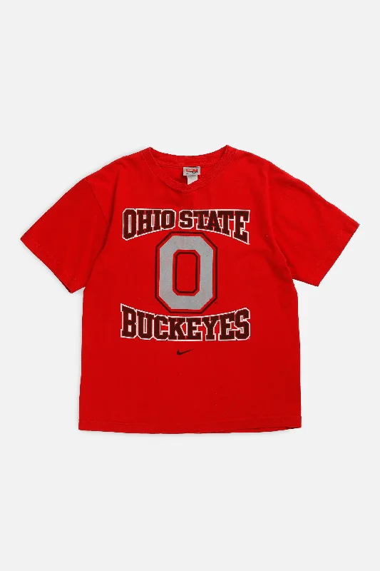 Vintage Ohio State Buckeyes Nike Tee - S Solid Print Embellished