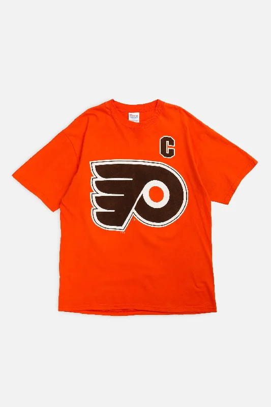 Vintage Philadelphia Flyers NHL Tee - M Seamless Knitted Crochet