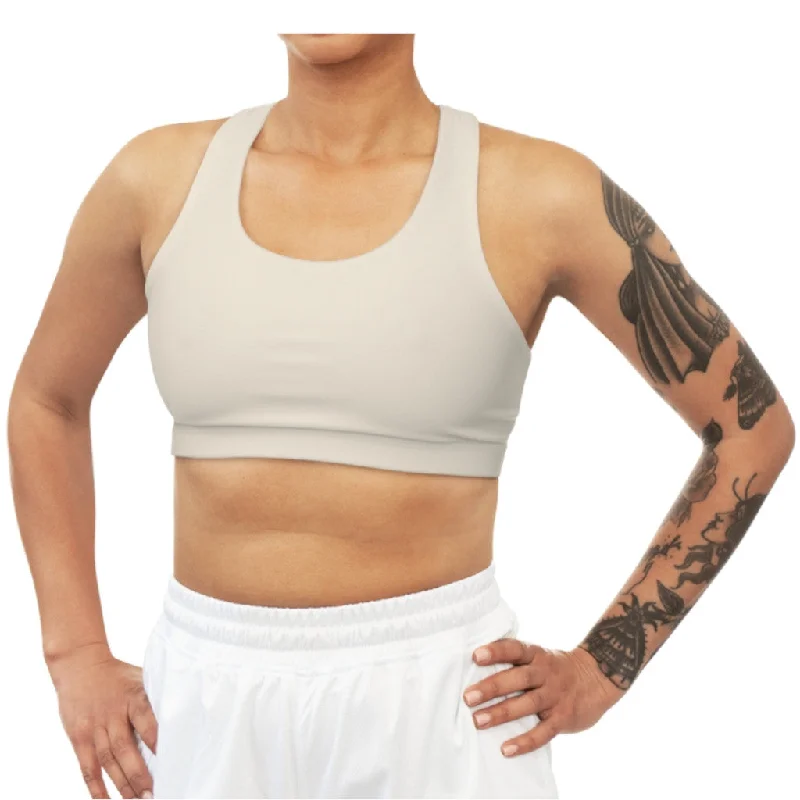 Beige Seamless Sports Bra Light Seamless Bra