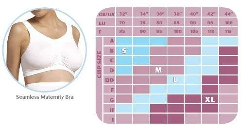 Carriwell Seamless Maternity Bra High Support Sports Bra