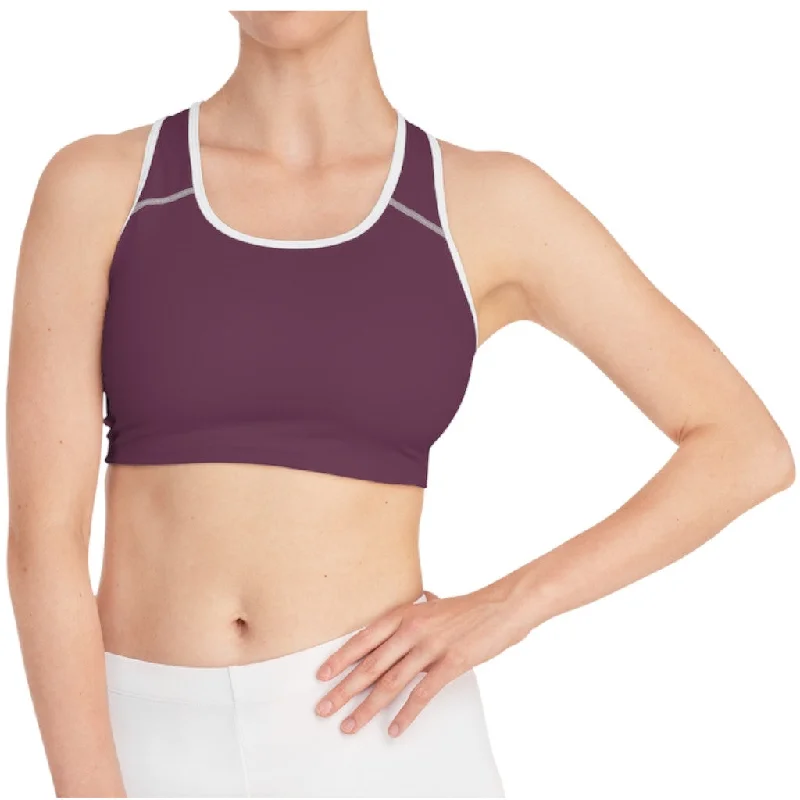 CH Burgundy Sports Bra Classic Wire-Free Bra