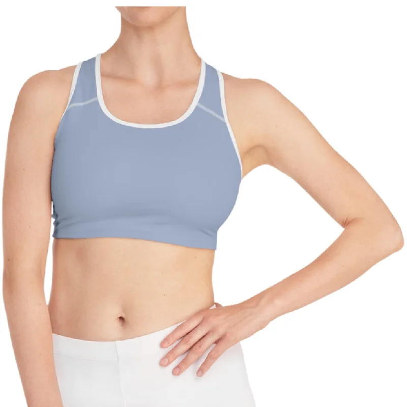 CH Sky Blue Sports Bra Padded Push-Up Bra