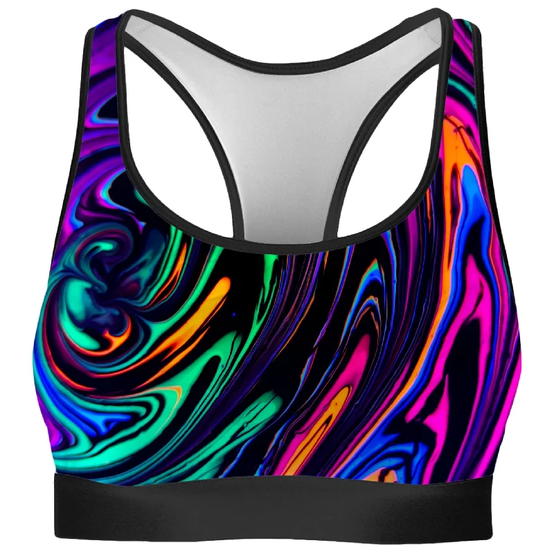 Cosmic Dream Rave Bra Smooth Stretch Bra