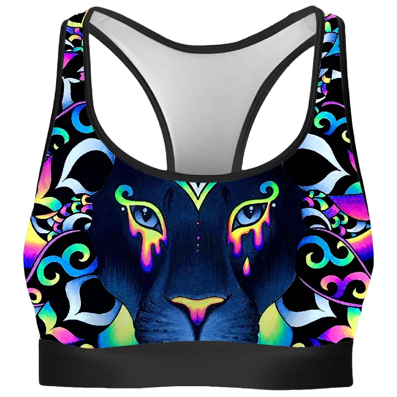 Electric Lion Rave Bra Breathable Sports Bra