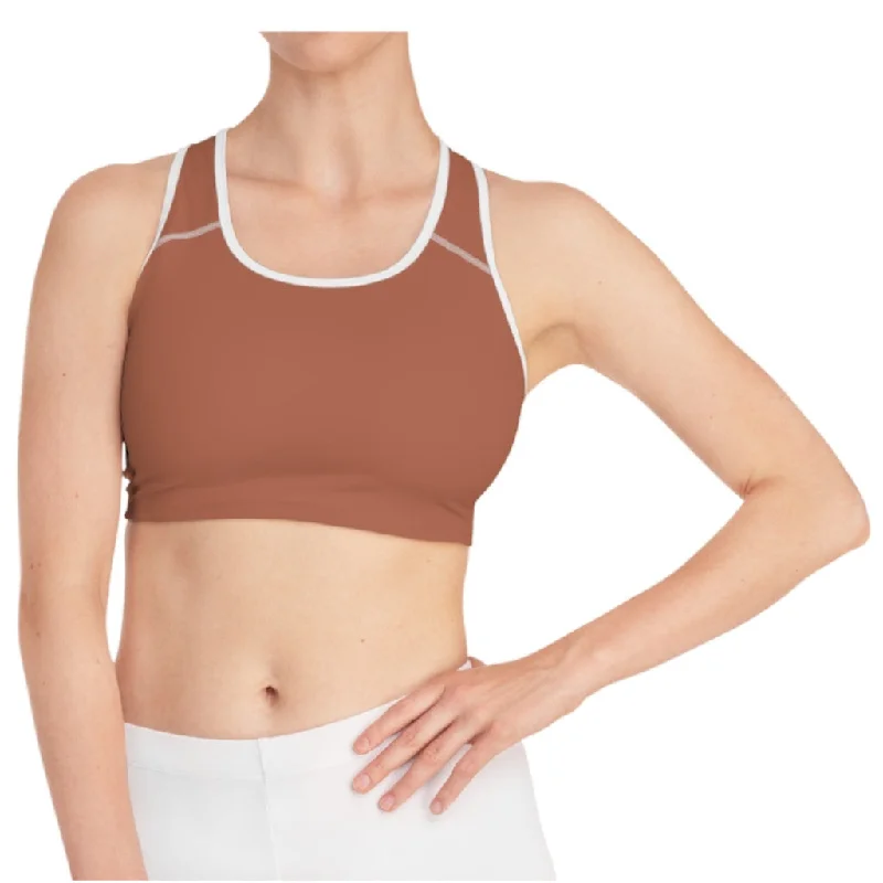 F21 Clay Sports Bra Comfortable Bralette Style