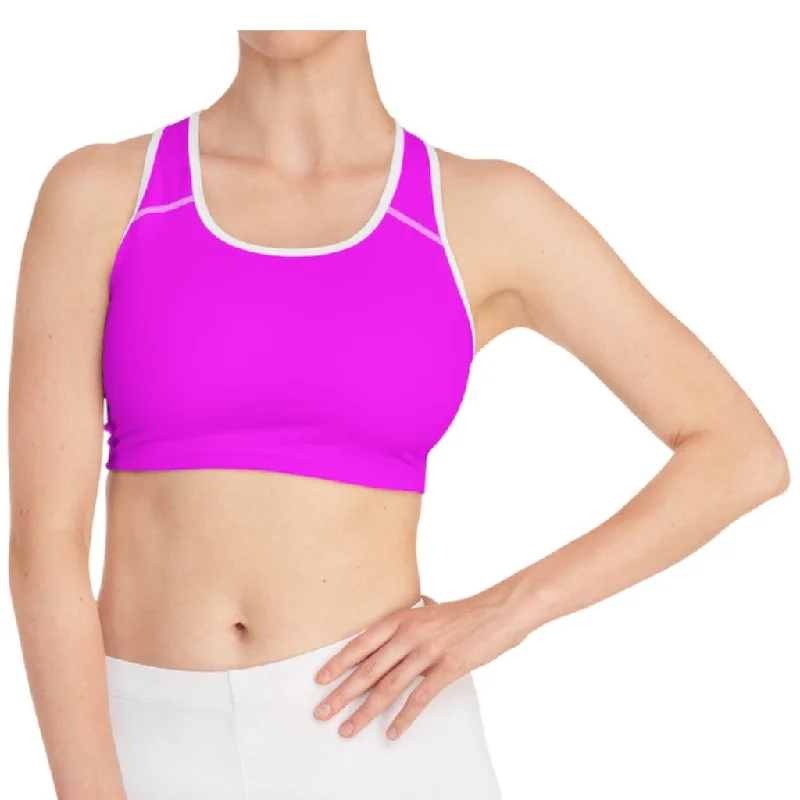 F21 Fuchsia Sports Bra Seamless Fit Bra