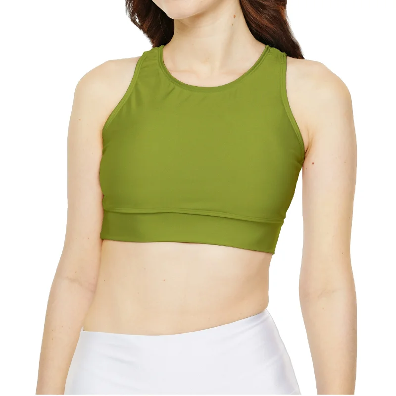 Lime Fully Lined, Padded Sports Bra Lightly Padded Bra