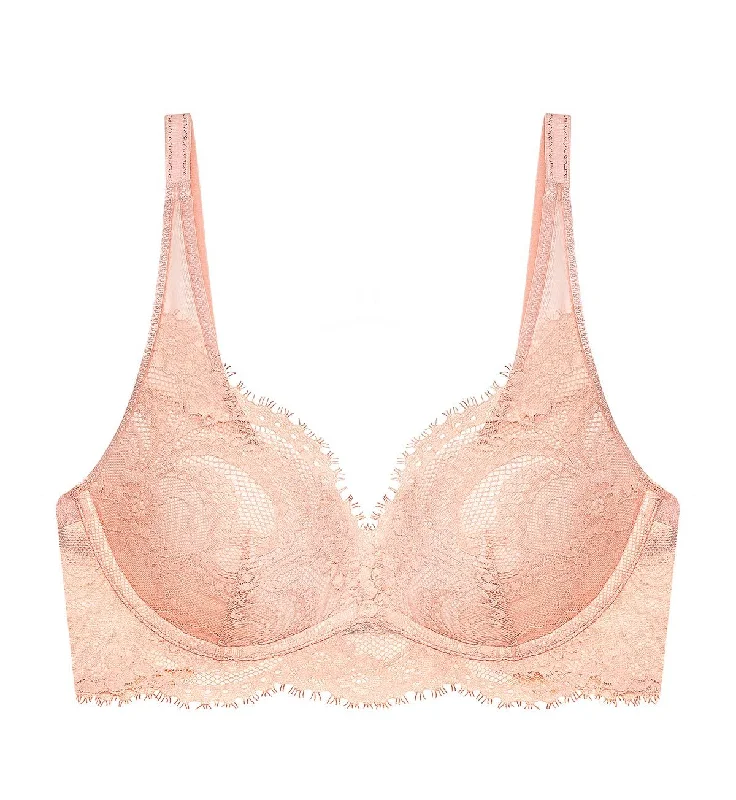 LOVE LACE NON-WIRED PUSH UP BRA Cozy Sleep Bra