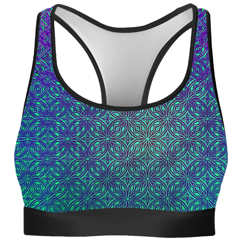 Psy Mosik Sea Rave Bra Trendy Sports Bra