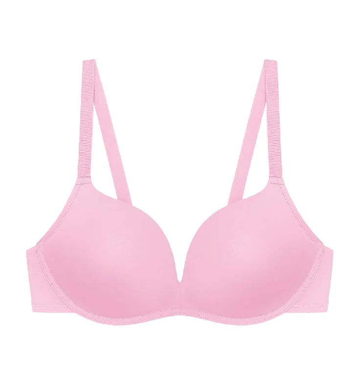 SIMPLY EVERYDAY NON-WIRED PUSH UP BRA Adjustable Bra Straps