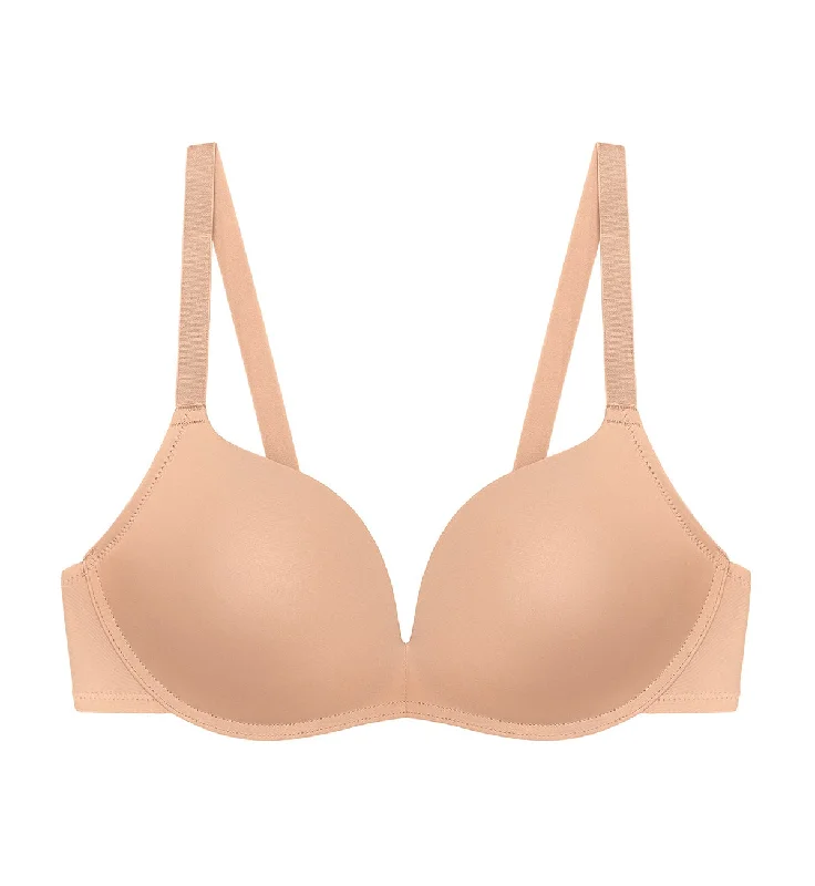 SIMPLY EVERYDAY NON-WIRED PUSH UP BRA Cozy Wire-Free Bra