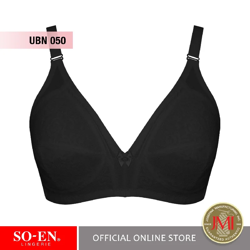 SO-EN Beatrice Full Comfort Non-Wire Bra Sexy Mesh Bralette