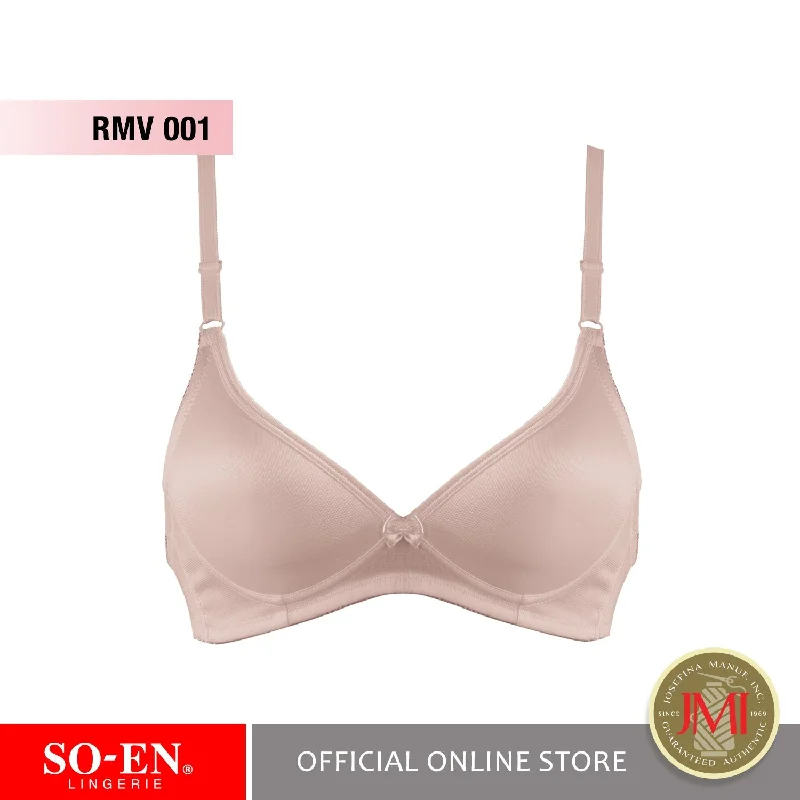 SO-EN Betina Value Molded Non-wired Bra Sexy Fit Stretchy Full Coverage