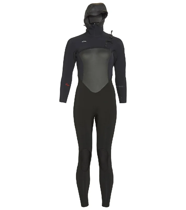 Xcel Women's 5/4mm Infiniti Hooded Full Wetsuit Hoodie with Hidden Zipper Minimalist Clean