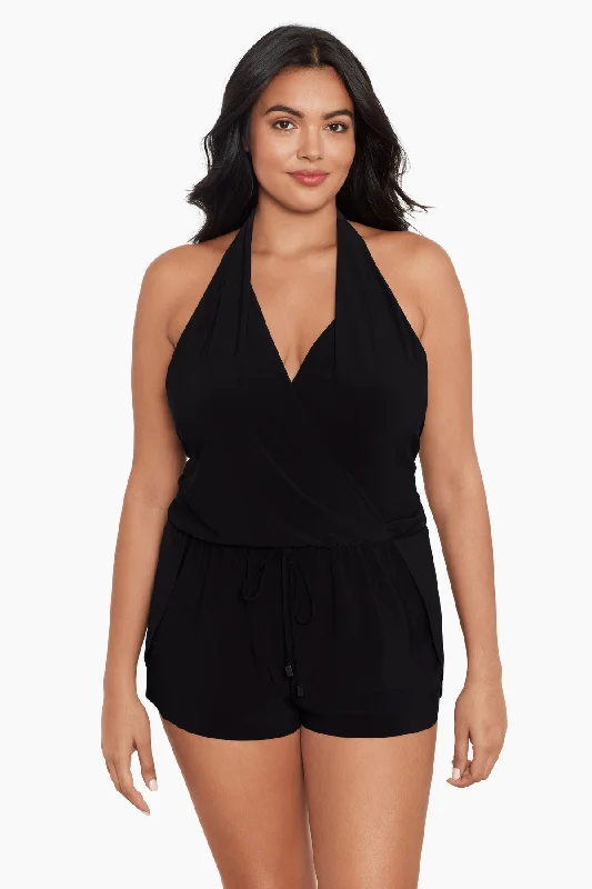 Plus Size Bianca One Piece Romper Swimsuit Comfortable Tankini Set