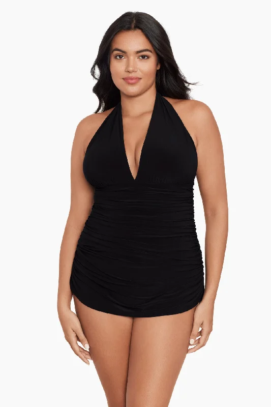 Plus Size Yvonne Swim Dress Quick-Dry Tankini