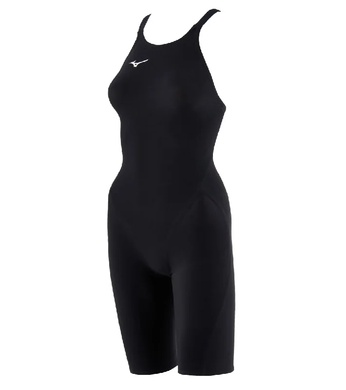 Mizuno Women's GX-Sonic Neo Streamline (SL) Technical Swimsuit Black Sexy Two-Piece Set