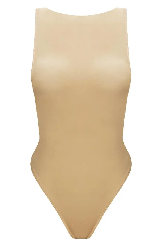 Vertex Light Beige swimsuit Adjustable Bikini Bottoms