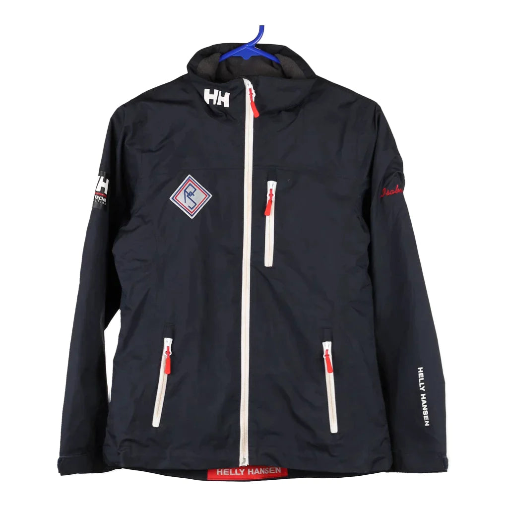 Helly Hansen Jacket - XS Black Nylon Bomber Jacket Anorak Windbreaker