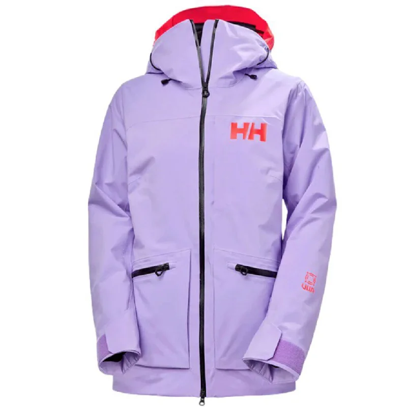 Helly Hansen Women's Powderqueen Infinity Jacket Nylon Fabric Polyester Fabric Spandex Fabric