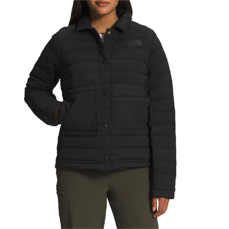 The North Face Women's Belleview Stretch Down Jacket Collared Jacket Crew Neck Jacket Turtle Neck Jacket