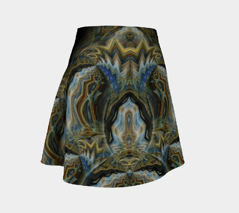 ALIEN FLOWER #2 FLARE SKIRT lace skirt romantic