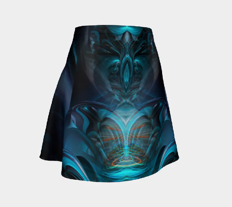 ALIEN GARUDA FLARE SKIRT high slit skirt