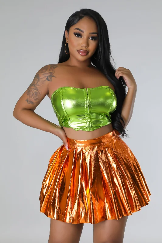 Amiyah Babe Skirt silk skirt sleek