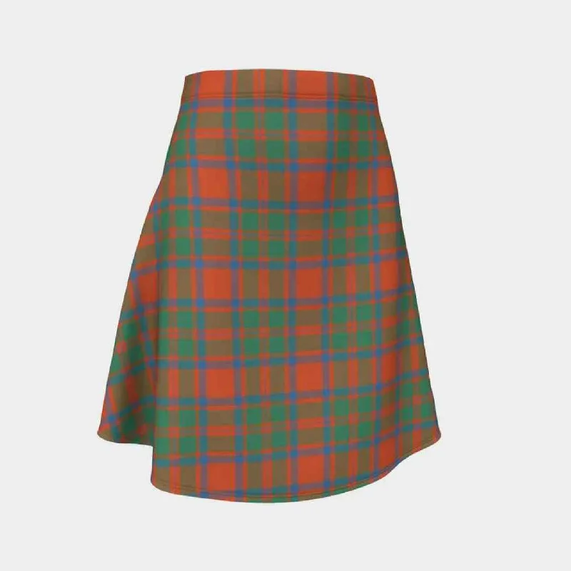 MacKintosh Ancient Tartan Flared Skirt denim skirt classic