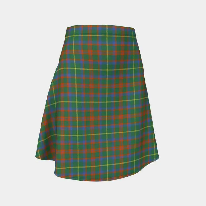 MacKintosh Hunting Ancient Tartan Flared Skirt athletic skirt fit