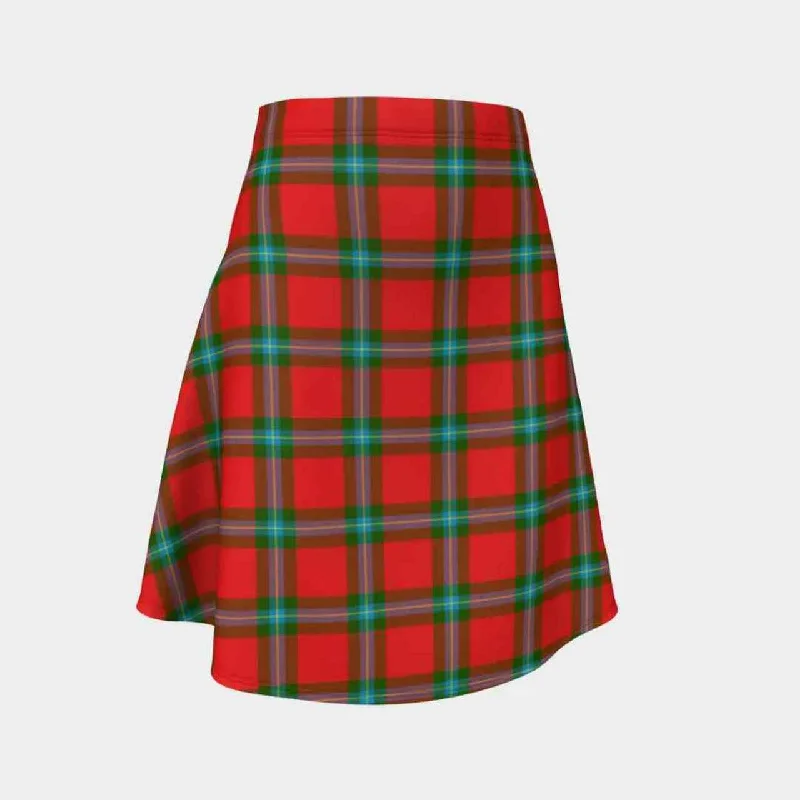 MacLaine of Loch Buie Tartan Flared Skirt velvet skirt plush