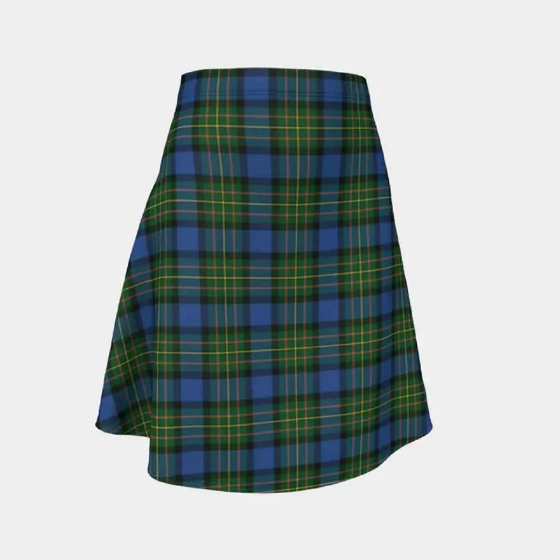 MacLaren Ancient Tartan Flared Skirt denim skirt stylish