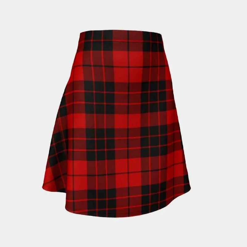 MacLeod of Raasay Tartan Flared Skirt modal blend skirt