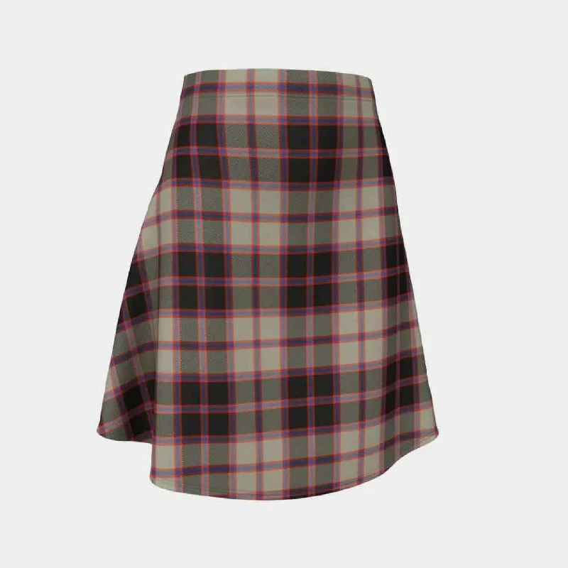 MacPherson Hunting Ancient Tartan Flared Skirt mini skirt trendy