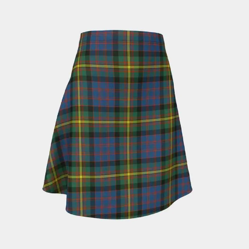 MacSporran Ancient Tartan Flared Skirt chiffon skirt lightweight