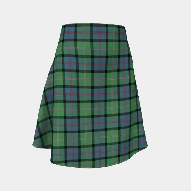 MacThomas Ancient Tartan Flared Skirt denim skirt classic